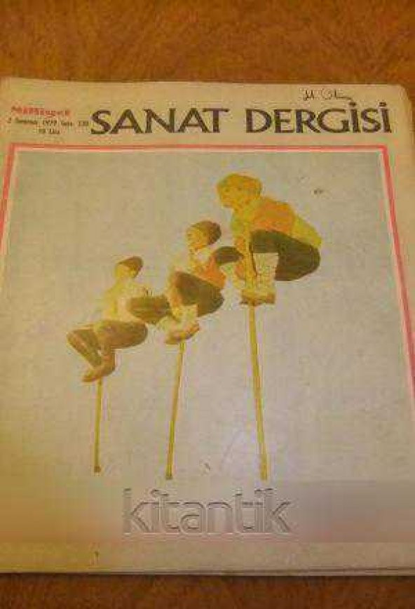 MİLLİYET SANAT DERGİSİ  *  2 Temmuz 1979 Sayı: 330  / MOISEYEV DANS TOPLULUĞU ürün görseli 1