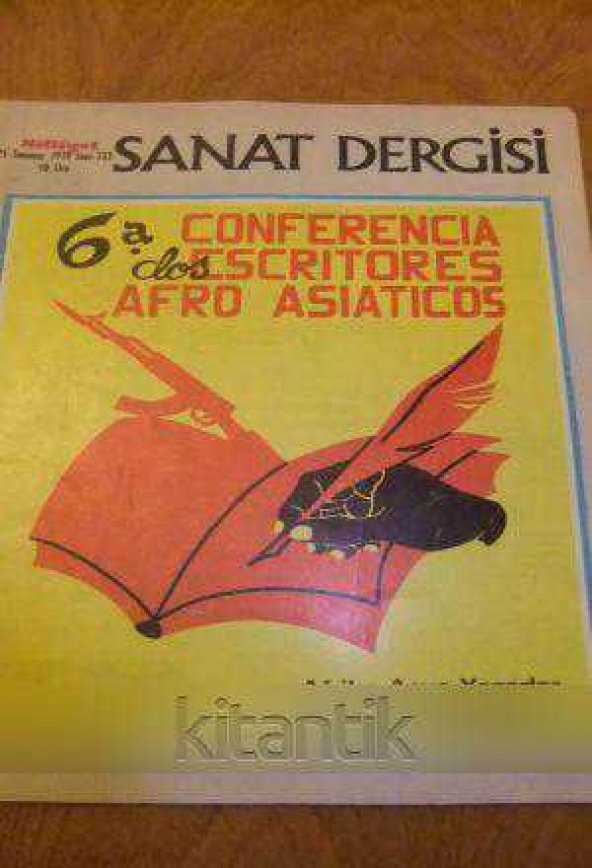 MİLLİYET SANAT DERGİSİ  * 23  Temmuz  1979 Sayı: 333  / AFRİKA-ASYA YAZARLAR BİRLİĞİ 6. KURULTAYI ürün görseli 1