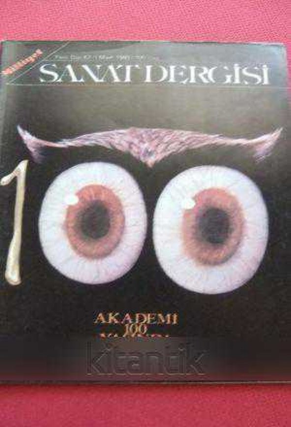MİLLİYET SANAT DERGİSİ  *  Yeni Dizi 67  /1 Mart 1983  /  AKADEMİ  100 YAŞINDA ürün görseli 1