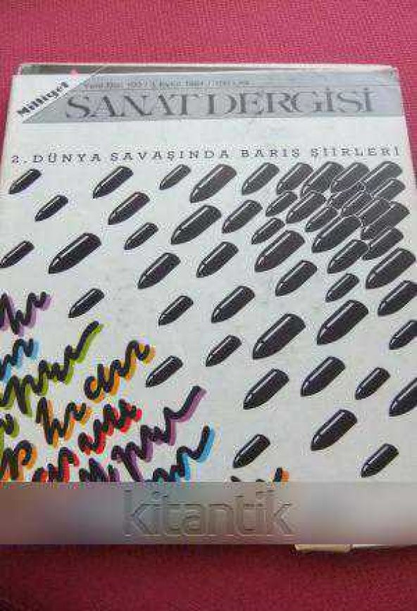 MİLLİYET SANAT DERGİSİ  *  Yeni Dizi 103  / 1  Eylül 1984  *  2. DÜNYA SAVAŞINDA BARIŞ ŞİİRLERİ ürün görseli 1
