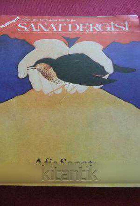 MİLLİYET SANAT DERGİSİ  *  Yeni Dizi 14  /15   Aralık  1980 *  AFİŞ  SANATI  1980 ürün görseli 1