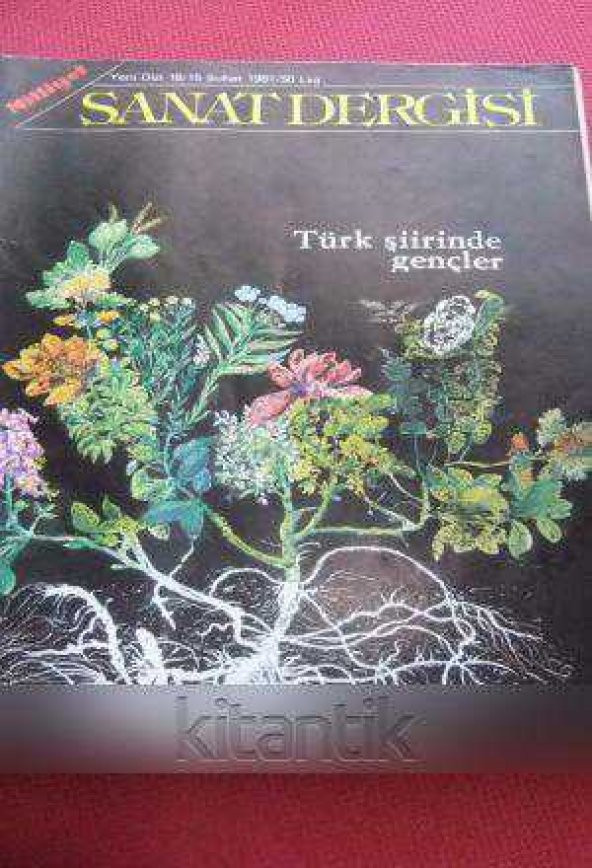 MİLLİYET SANAT DERGİSİ  *  Yeni Dizi 18  /  15 Şubat  1981  *  TÜRK ŞİİRİNDE GENÇLER ürün görseli 1