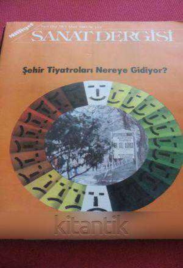 MİLLİYET SANAT DERGİSİ  *  Yeni Dizi 19  /1  Mart 1981  *  ŞEHİR TİYATROLARI NEREYE GİDİYOR ? ürün görseli 1