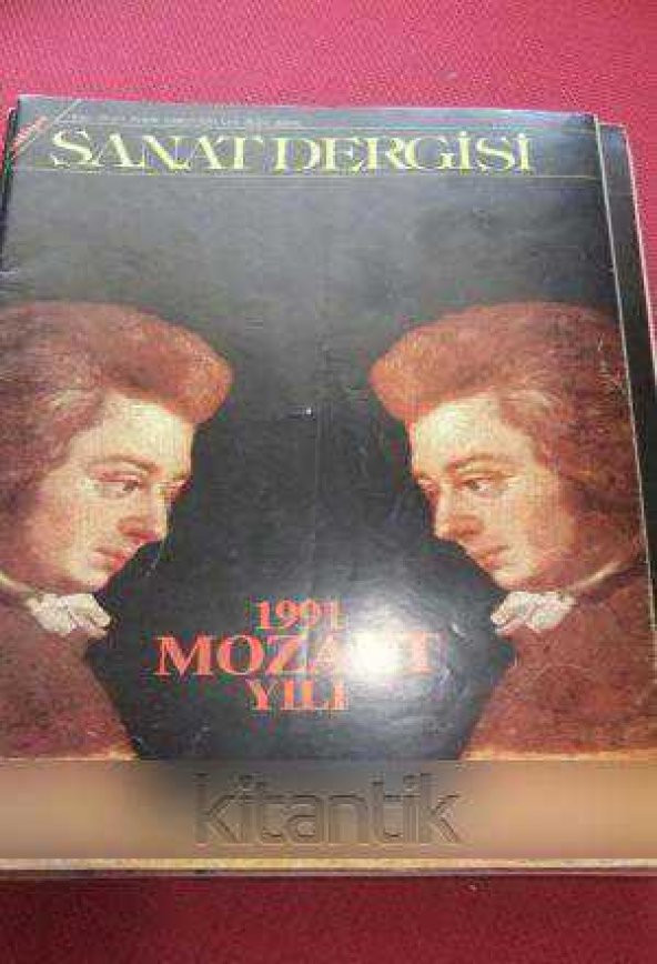 MİLLİYET SANAT DERGİSİ  *  1  Aralık  1990    Sayı: 253  /  1991  MOZART  YILI ürün görseli 1