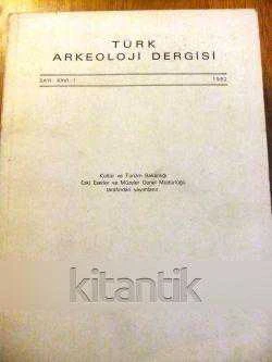 TÜRK ARKEOLOJİ DERGİSİ   SAYI:XXVI- 1    - 1982 ürün görseli 1