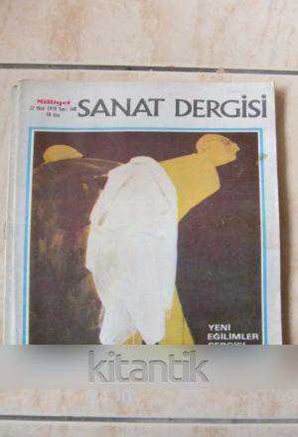 MİLLİYET SANAT DERGİSİ  /   22  EKİM  1979 * Sayı: 340  /  YENİ EĞİLİMLER SERGİSİ ürün görseli 1