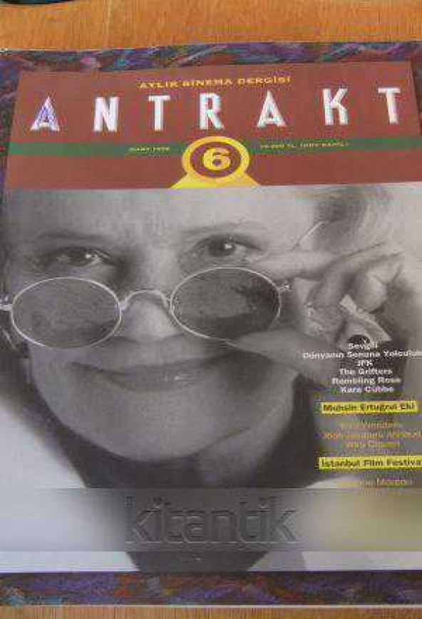 ANTRAKT AYLIK SİNEMA DERGİSİ  Sayı: 6 * Mart 1992 ürün görseli 1