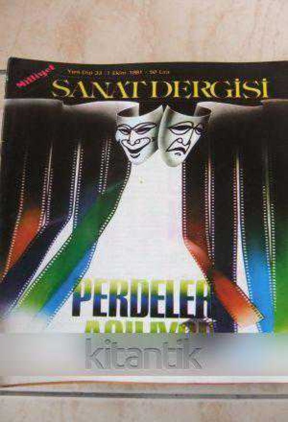 MİLLİYET SANAT DERGİSİ / Yeni Dizi: 33 /  1 EKİM 1981  *  PERDELER AÇILIYOR ürün görseli 1