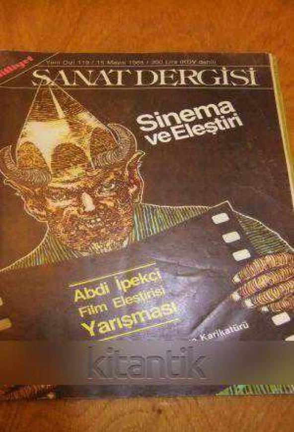 MİLLİYET SANAT DERGİSİ  *  Yeni Dizi 119  / 15  Mayıs  1985 *  SİNEMA ve  ELEŞTİRİ  /  ABDİ İPEKÇİ FİLM ELEŞTİRİSİ YARIŞMASI ürün görseli 1