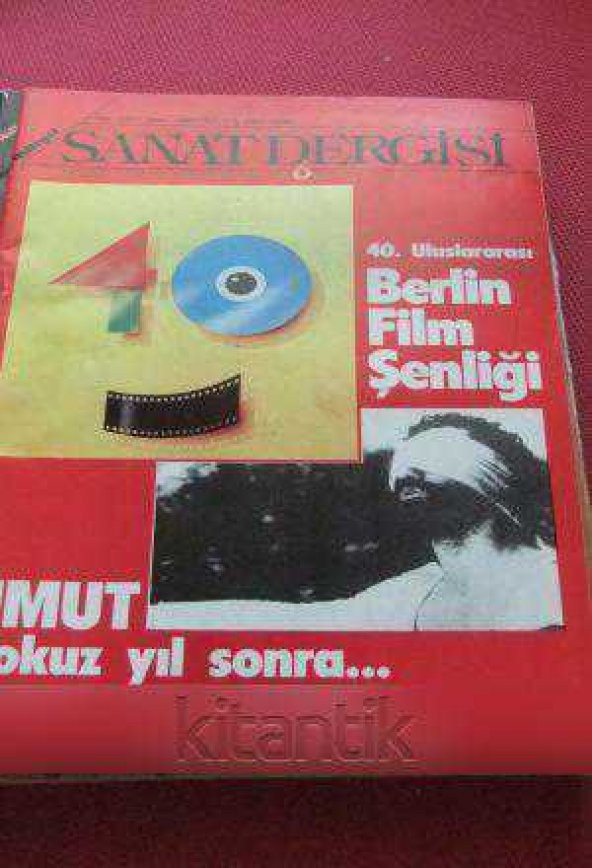 MİLLİYET SANAT DERGİSİ  *  1  MART  1990    Sayı: 235 /  40. ULUSLARARASI BERLİN FİLM ŞENLİĞİ  -  UMUT  Dokuz yıl sonra... ürün görseli 1