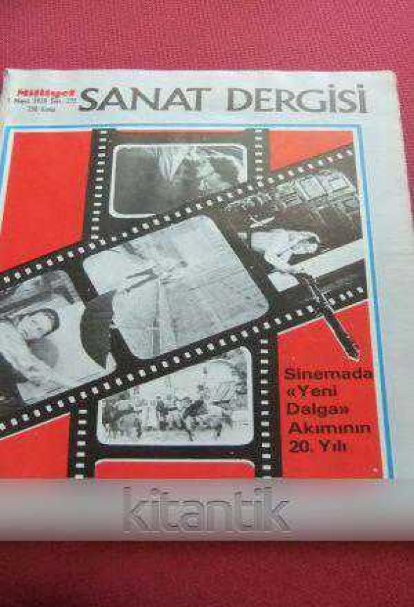 MİLLİYET SANAT DERGİSİ  *  1  Mayıs  1978    Sayı: 275  /  SİNEMADA '' Yeni Dalga '' AKIMININ 20. YILI ürün görseli 1