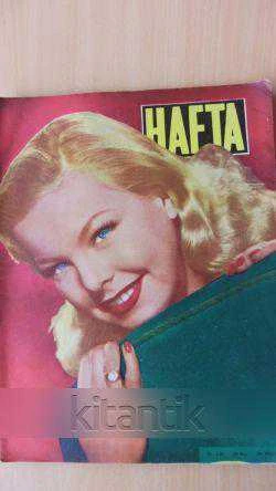 HAFTA *  Sayı:140/ Cilt:6/ 30 Mayıs 1952 * Memleket ve dünya hadiselerini takip eder;haftanın en seçme yazı ve resimlerini verir siyasi mecmua ürün görseli 1