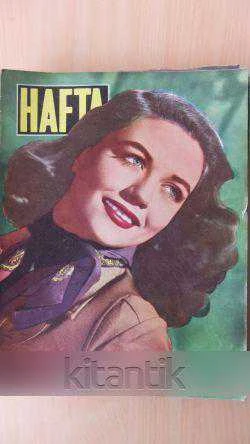 HAFTA *  Sayı:138/ Cilt:6/ 16 Mayıs1952 * Memleket ve dünya hadiselerini takip eder;haftanın en seçme yazı ve resimlerini verir siyasi mecmua ürün görseli 1