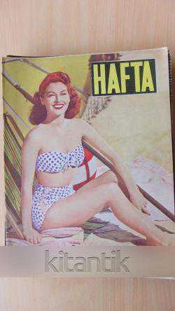 HAFTA *  Sayı:89/ Cilt:4/ 8 Haziran 1951 * Memleket ve dünya hadiselerini takip eder;haftanın en seçme yazı ve resimlerini verir siyasi mecmua ürün görseli 1