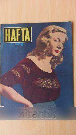 HAFTA *  Sayı:145/ Cilt:6/ 4  TEMMUZ  1952 * Memleket ve dünya hadiselerini takip eder;haftanın en seçme yazı ve resimlerini verir siyasi mecmua ürün görseli 1