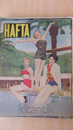 HAFTA *  Sayı:146 Cilt:6 / 11  TEMMUZ  1952 * Memleket ve dünya hadiselerini takip eder;haftanın en seçme yazı ve resimlerini verir siyasi mecmua ürün görseli 1