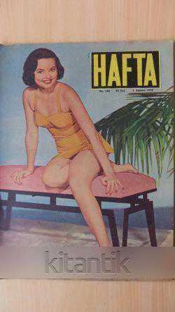 HAFTA *  Sayı:149/ Cilt:6/ 1 AĞUSTOS 1952 * Memleket ve dünya hadiselerini takip eder;haftanın en seçme yazı ve resimlerini verir siyasi mecmua ürün görseli 1
