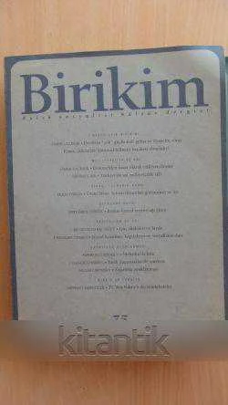 BİRİKİM  Aylık Sosyalist Kültür Dergisi  Sayı: 75 *  Temmuz 1995 ürün görseli 1