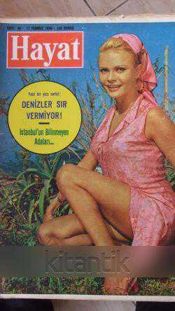 HAYAT  Haftalık Mecmua  Yıl: 14   - Sayı: 30 -  17  TEMMUZ 1969 ürün görseli 1