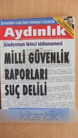 AYDINLIK Haftalık Haber - Yorum Dergisi *  28 MART  2009 / Sayı: 1132 ürün görseli 1