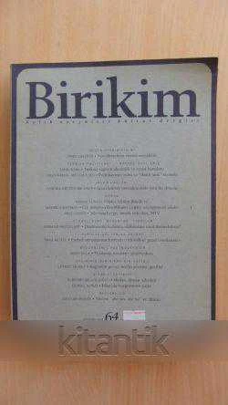 BİRİKİM  Aylık Sosyalist Kültür Dergisi  Sayı: 73 * Mayıs  1995 ürün görseli 1