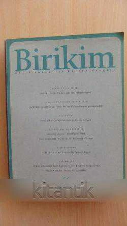 BİRİKİM  Aylık Sosyalist Kültür Dergisi  Sayı: 66 *  Ekim 1994 ürün görseli 1
