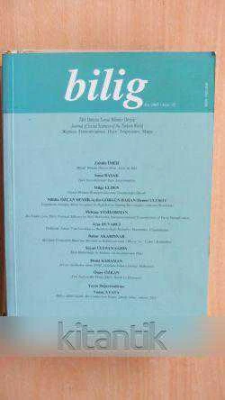 BİLİG  Türk Dünyası Sosyal Bilimler Dergisi  *  Kış 2005  /  Sayı: 32 ürün görseli 1