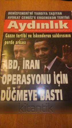 AYDINLIK Haftalık Haber-Yorum Dergisi -  6  Haziran  2010 / Sayı:1190 ürün görseli 1