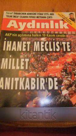 AYDINLIK Haftalık Haber-Yorum Dergisi -  8  Kasım   2009 / Sayı:1164 ürün görseli 1