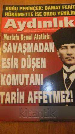 AYDINLIK Haftalık Haber-Yorum Dergisi -  8  Ağustos  2010 / Sayı:1199 ürün görseli 1