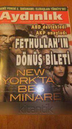 AYDINLIK Haftalık Haber-Yorum Dergisi -  21 KASIM  2010 / Sayı:1214 ürün görseli 1