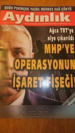 AYDINLIK Haftalık Haber-Yorum Dergisi -  14  Kasım  2010 / Sayı:1213 ürün görseli 1