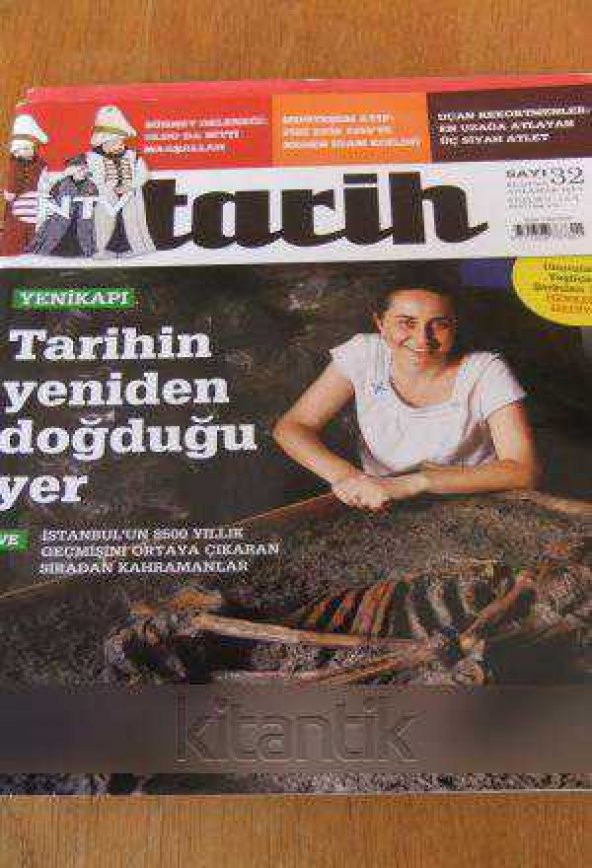 NTV  TARİH *  Eylül   2011  *  Sayı: 32  /  Yenikapı  TARİHİN YENİDEN DOĞDUĞU YER ürün görseli 1