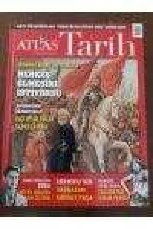 ATLAS  TARİH * Sayı: 26 *  NİSAN-MAYIS   2014  / AHMET ÜMİT FATİH'İ ANLATIYOR *OSMANLI'DA SANSÜR * DEVŞİRMELİĞİN BİLİNMEYENLERİ ürün görseli 1