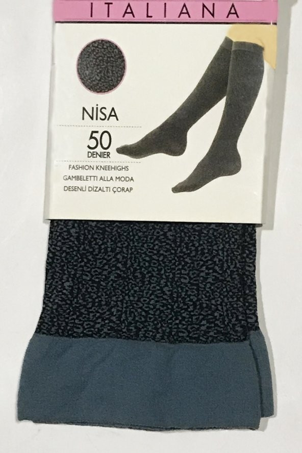 İtaliana Nisa Dizaltı Mavi Standart ürün görseli 1
