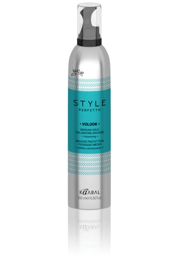 Kaaral Style Perfetto Volook Medium Hold Volumizing Mousse 300ml. ürün görseli 1