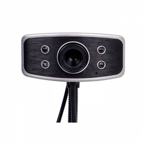 EVEREST SC-825 480p USB IŞIKLI MİKROFONLU WEBCAM - Resim 2