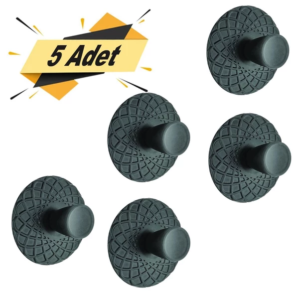 Dinar Çekmece Dolap Dolabı Kapak Kulpu Kulpları Kulbu Mat Siyah Metal Kulp (5 ADET) Mobilya Mutfak ürün görseli 1