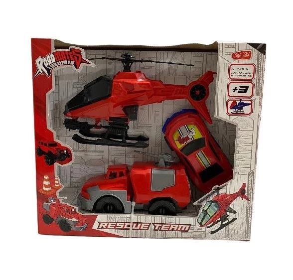Roadmates 3lü Aksiyon Itfaiye Seti 4411 - Resim 2