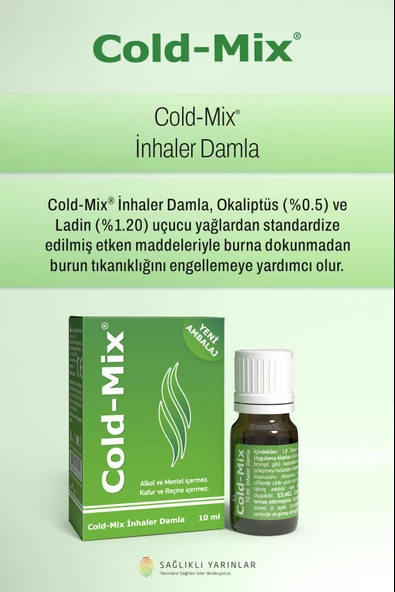 Cold Mix Inhaler Damla 10 Ml - Resim 2