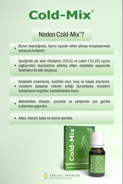 Cold Mix Inhaler Damla 10 Ml - Resim 6