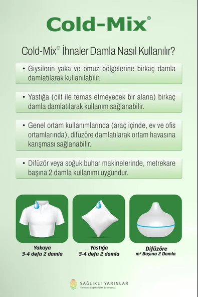 Cold Mix Inhaler Damla 10 Ml - Resim 5