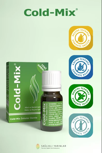 Cold Mix Inhaler Damla 10 Ml - Resim 3