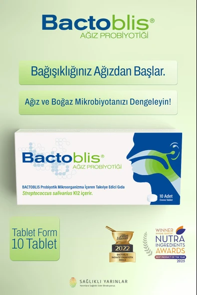 Bactoblis Oral Probiyotik 10 Tb ürün görseli 1