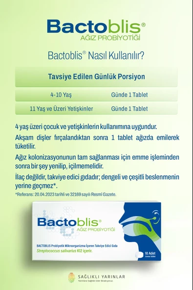 Bactoblis Oral Probiyotik 10 Tb - Resim 6