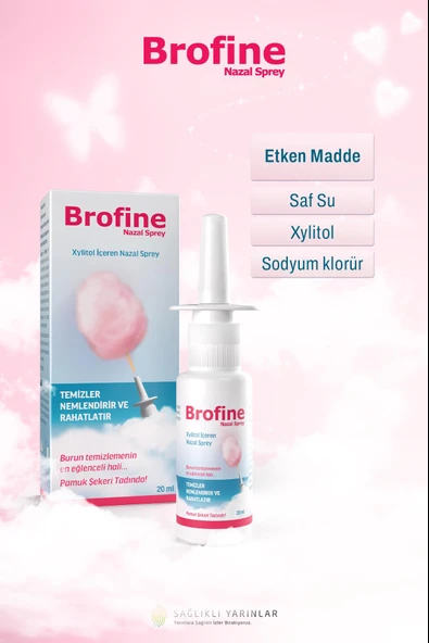 Brofine Nazal Burun Spreyi 20 ML - Resim 5