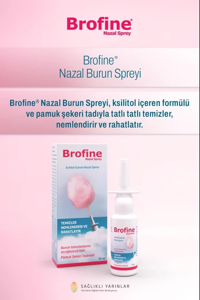 Brofine Nazal Burun Spreyi 20 ML - Resim 2