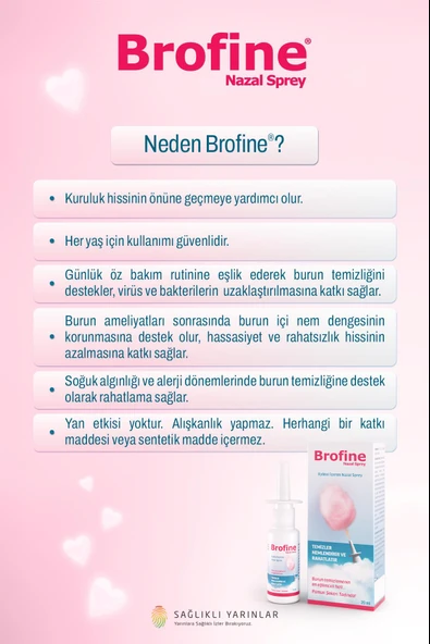 Brofine Nazal Burun Spreyi 20 ML - Resim 7