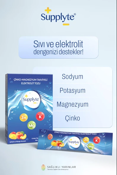 Supplyte Şeftali - Mango Aromalı  Saşe 12,2 g - Resim 4