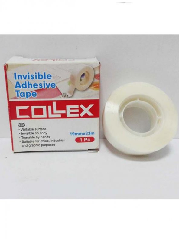Collex Görünmez Bant 19x33mt ürün görseli 1